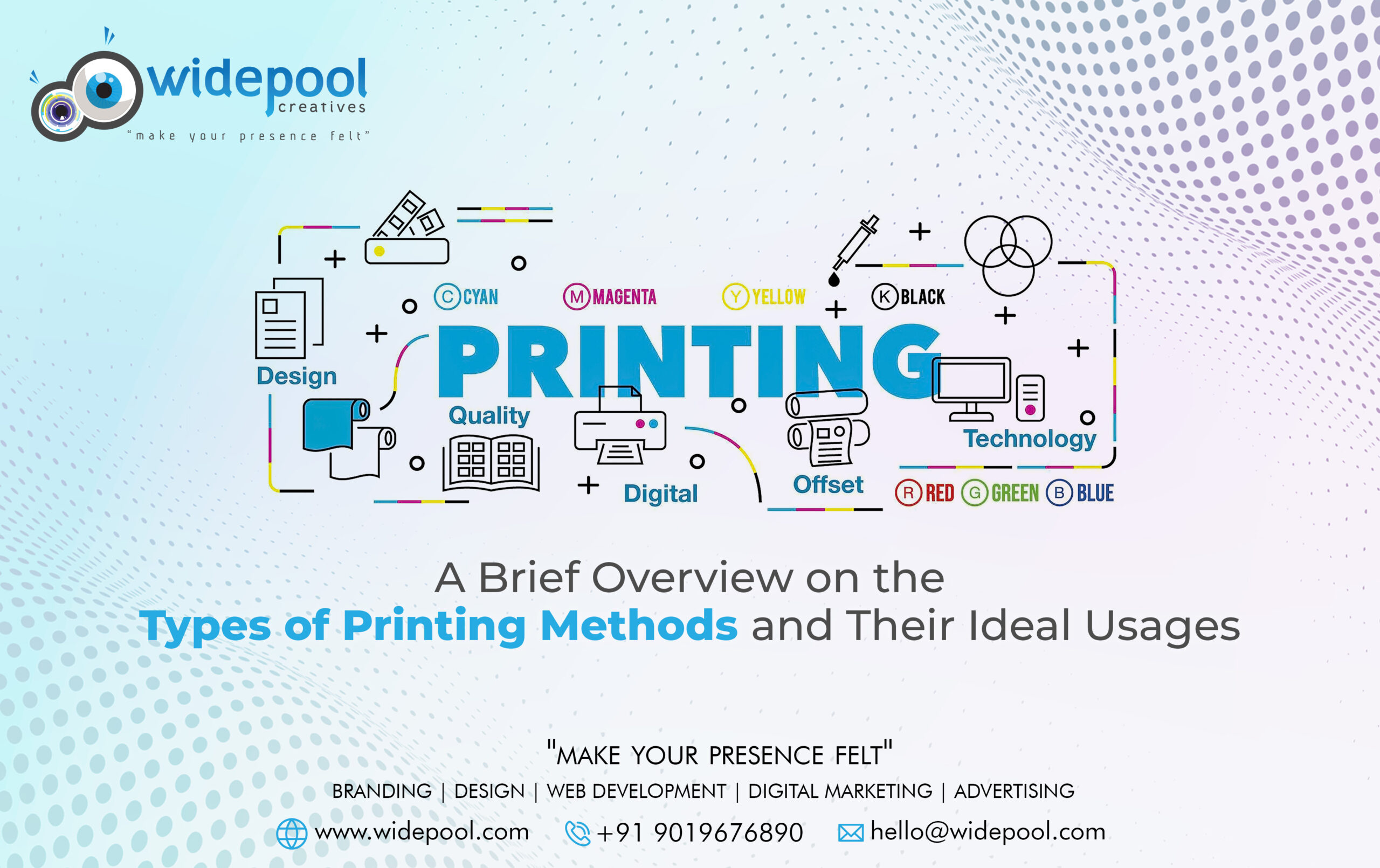 A Brief Overview on the Types of Printing Methods and Their Ideal Usages