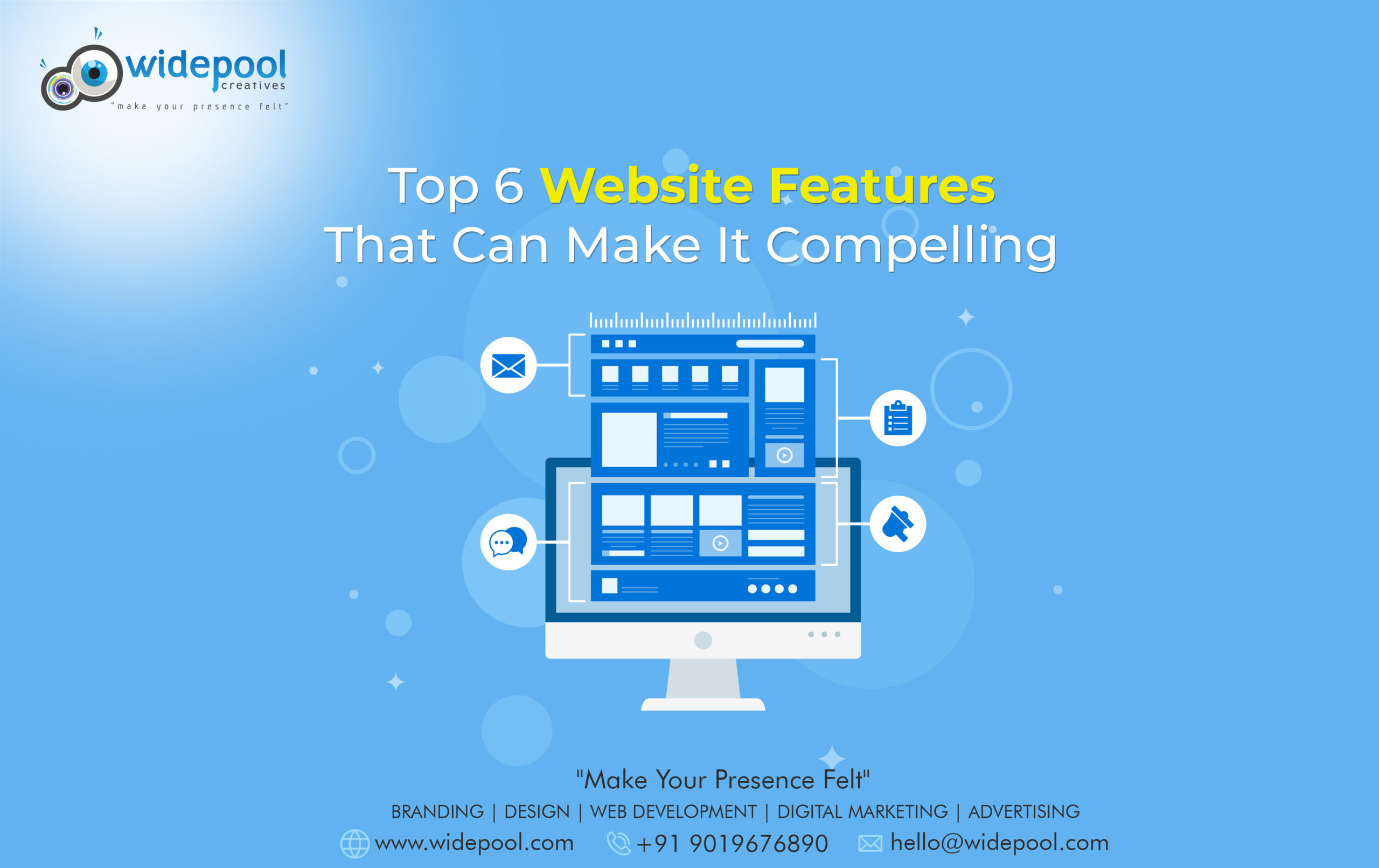Top 6 Website Features That Can Make It Compelling