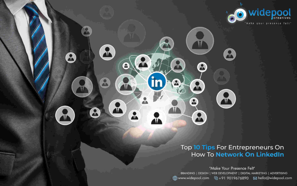 Networking on LinkedIn.