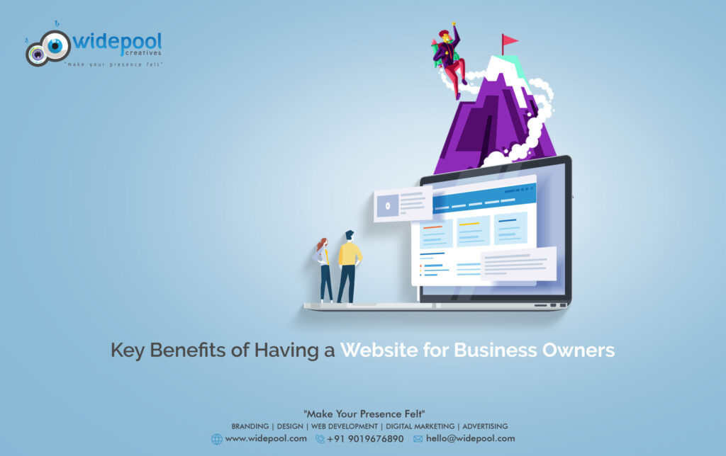 There are many benefits of a website. It allows you to communicate with your clients & customers. You can use it to send emails & updates.