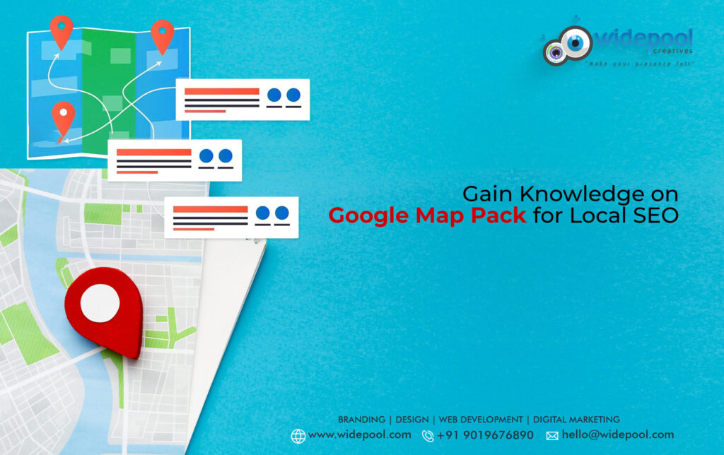 To rank in the Map Pack, your website should be optimized for local keywords. For expert local SEO services, be sure to check out Widepool!