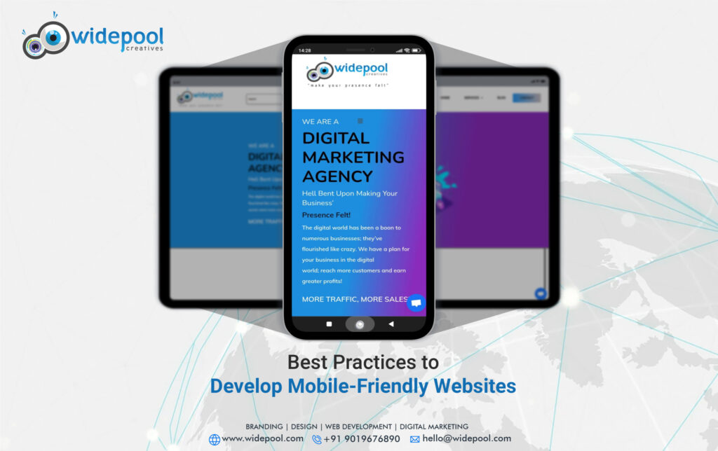As the world continues to go mobile, it is important than ever for businesses to have mobile friendly websites. That's where Widepool comes in