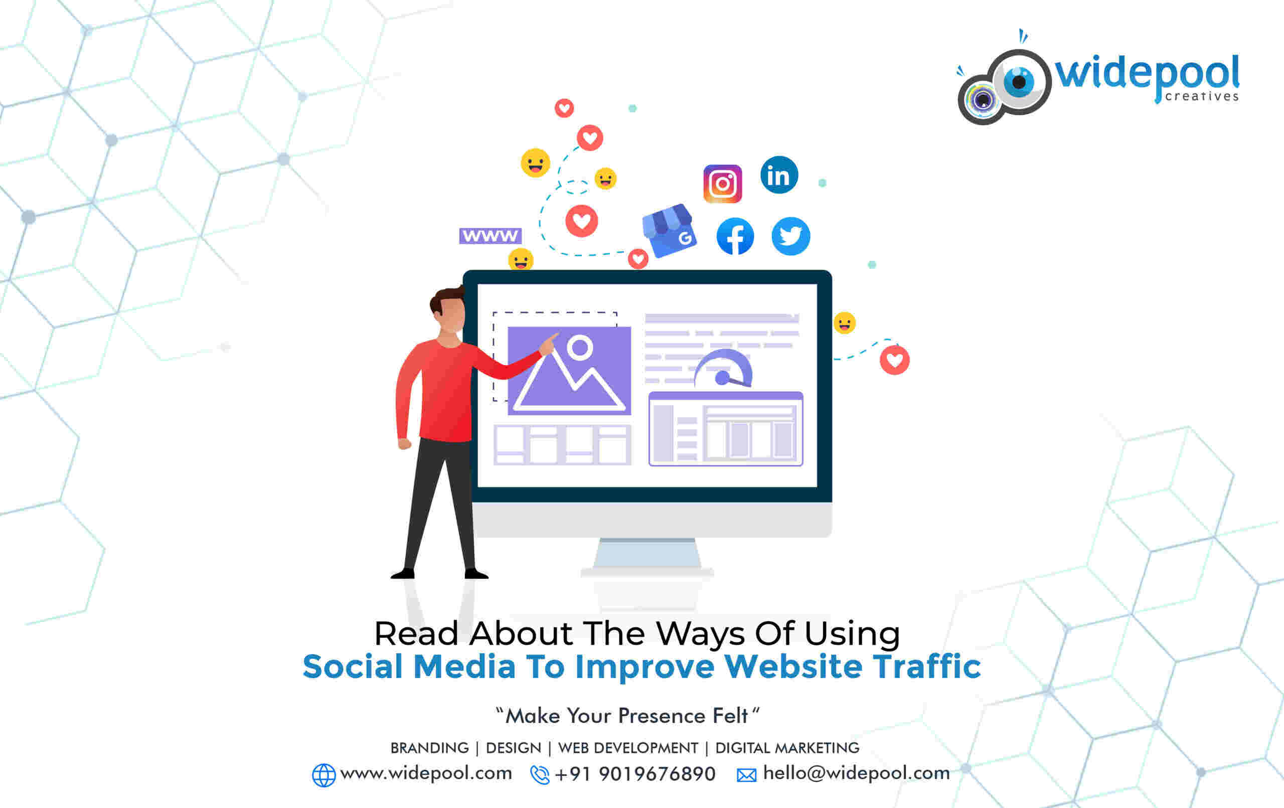 Ways of Using Social Media to Improve Website Traffic