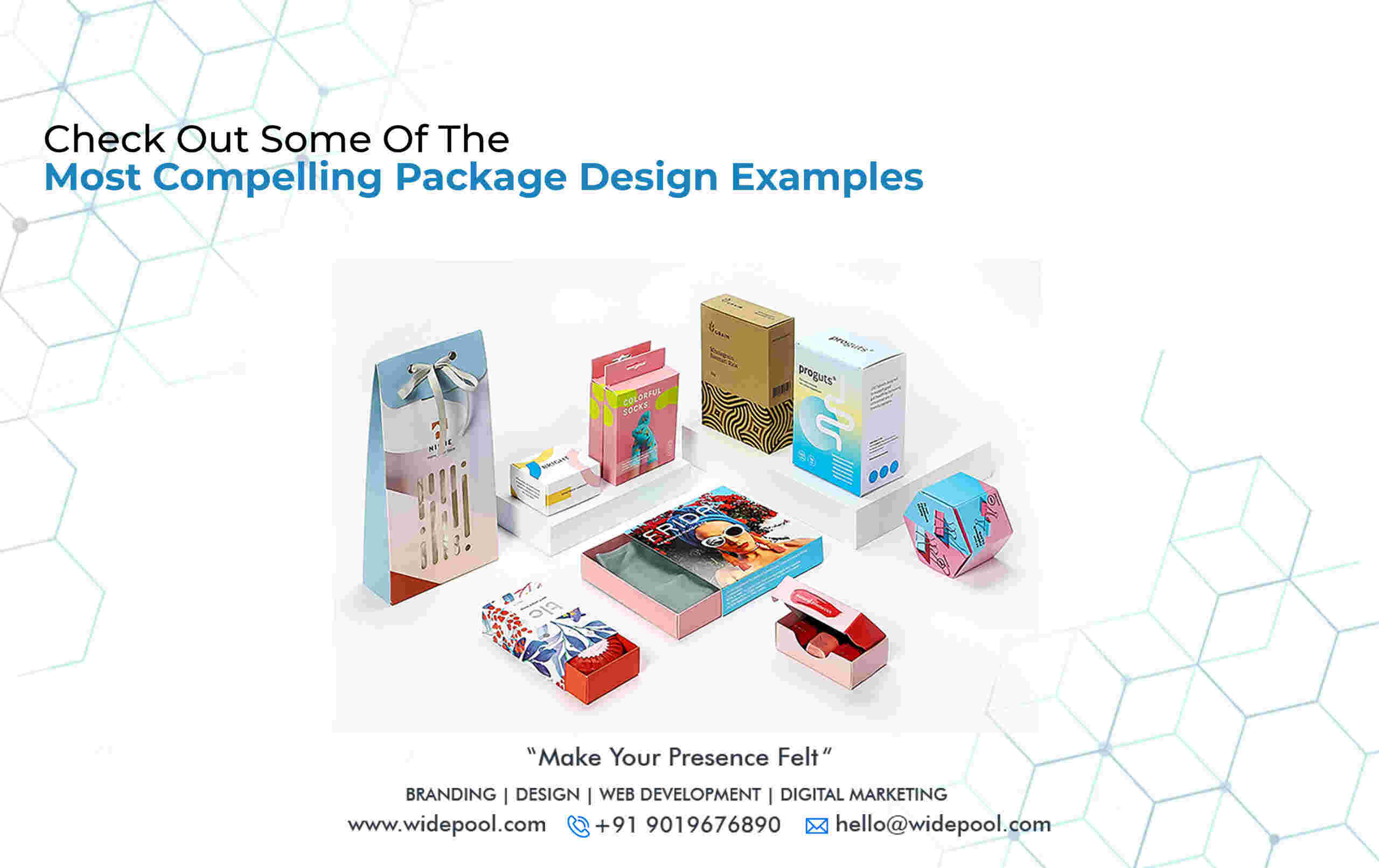 Package design examples show how a well-designed package goes beyond functionality and becomes a powerful marketing tool.