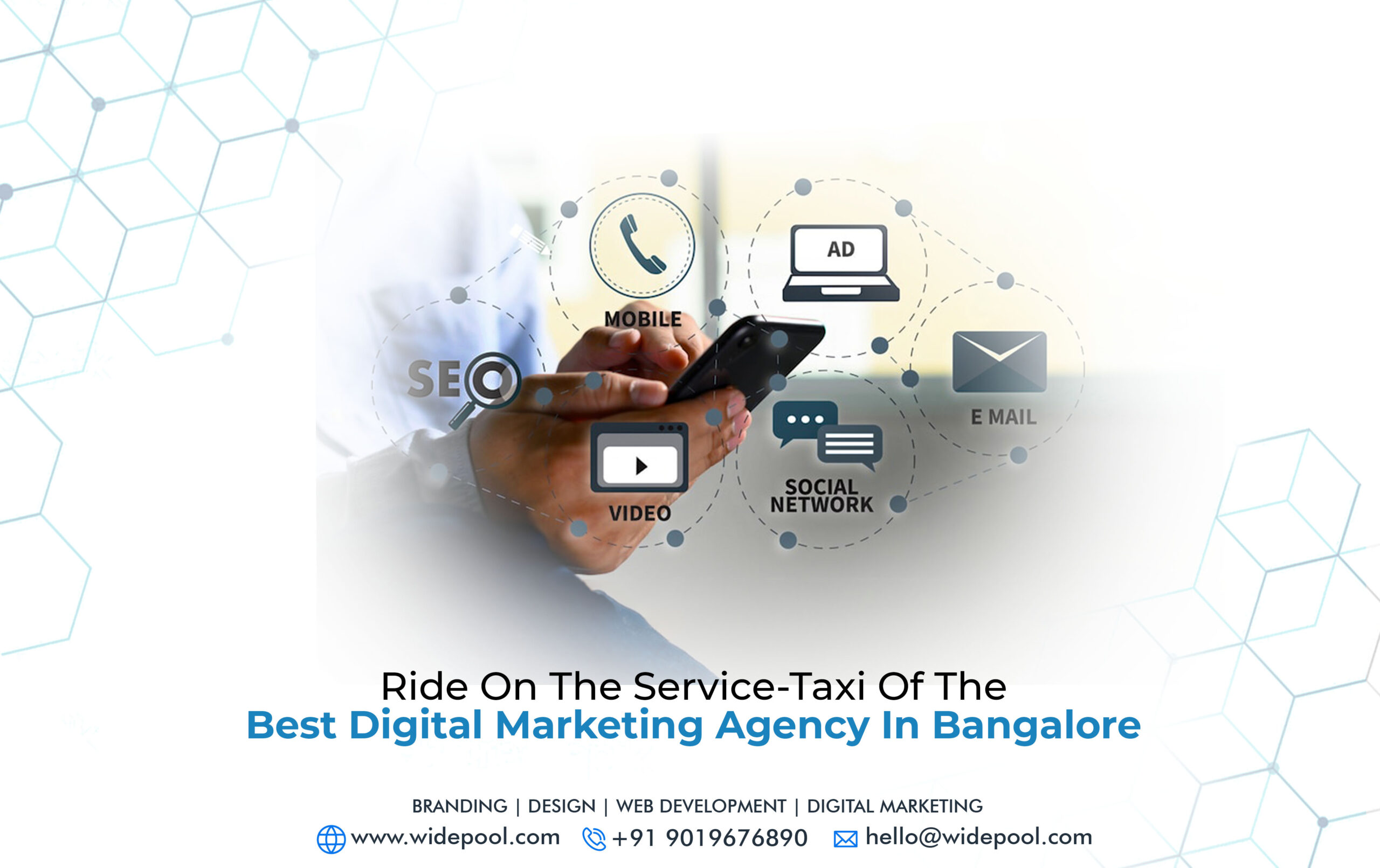 Ride on the Service-Taxi of the Best Digital Marketing Agency in Bangalore
