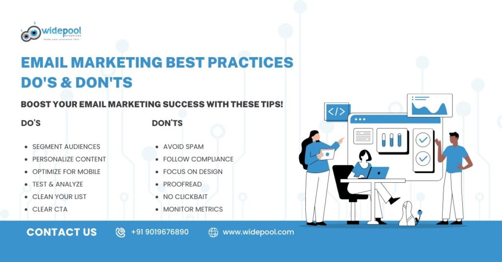 Email marketing best practices and tips.