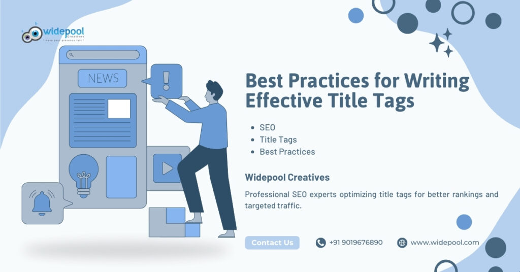 Effective SEO can considerably enhance your online presence. Writing effective title tags is one of the steps in this direction.
