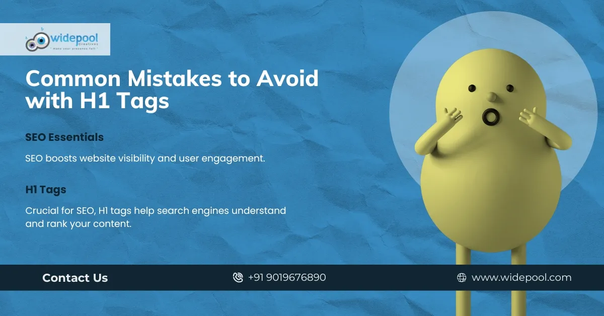 There are some common mistakes to avoid with H1 tags, which can help optimize your website's SEO effectiveness & boost user experience.