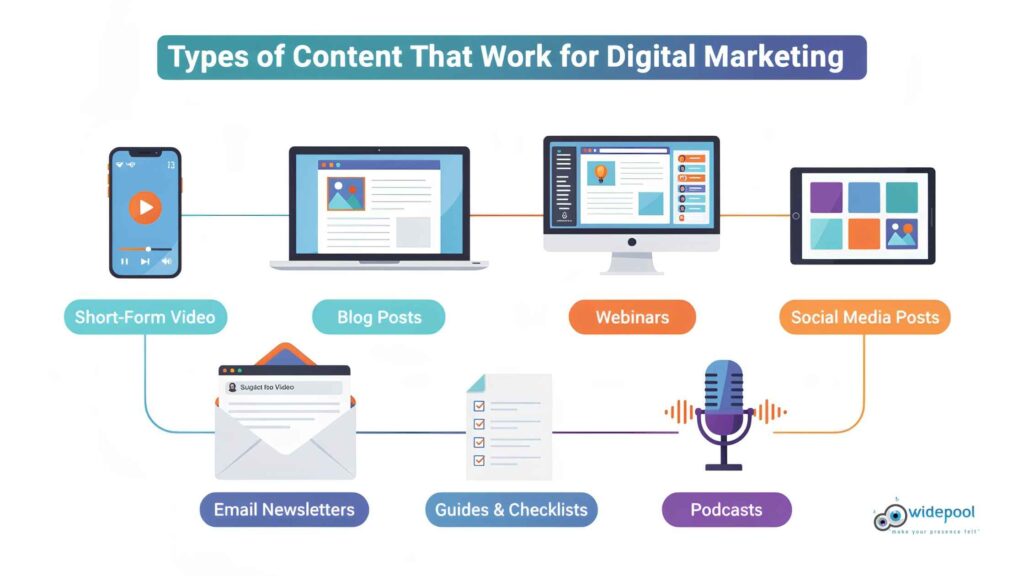 type of content that work for digital marketing