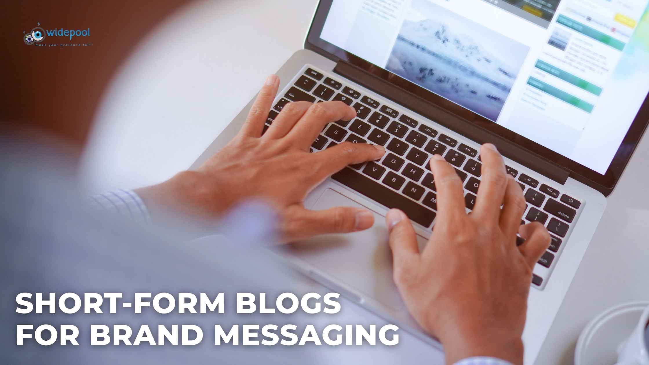 Short-form blogs for brand messaging
