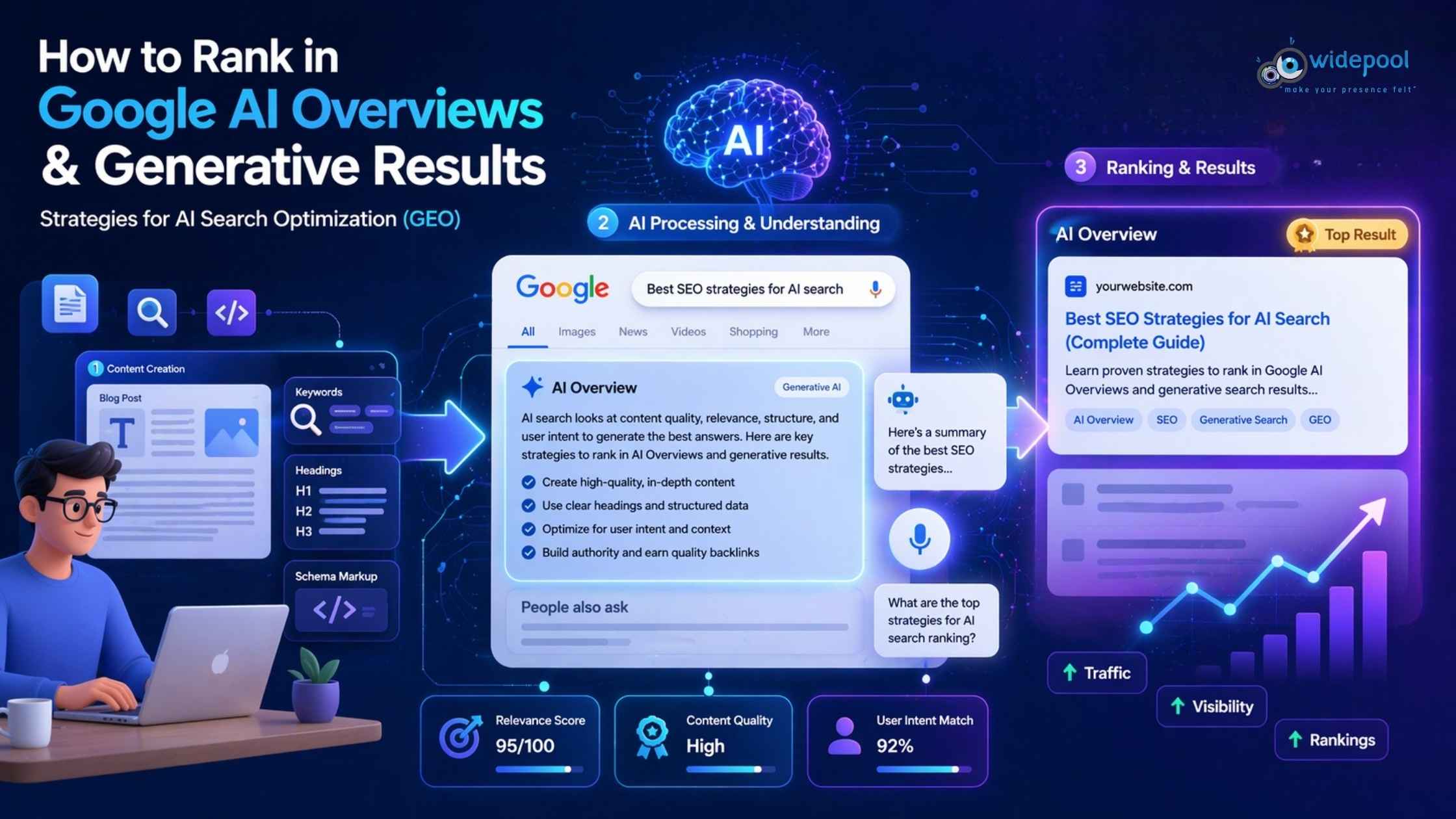 How to Rank in Google AI Overviews & Generative Results