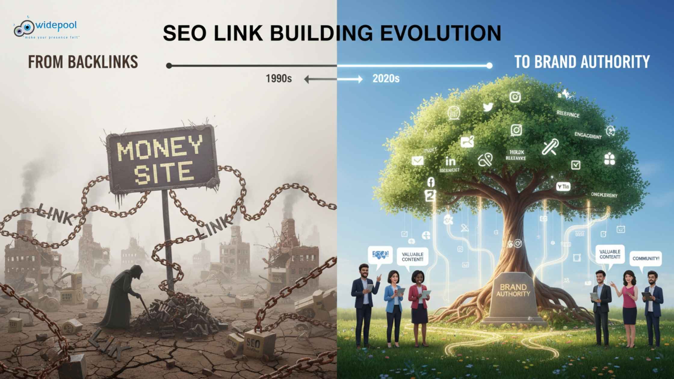 SEO Link Building Evolution: From Backlinks to Brand Authority