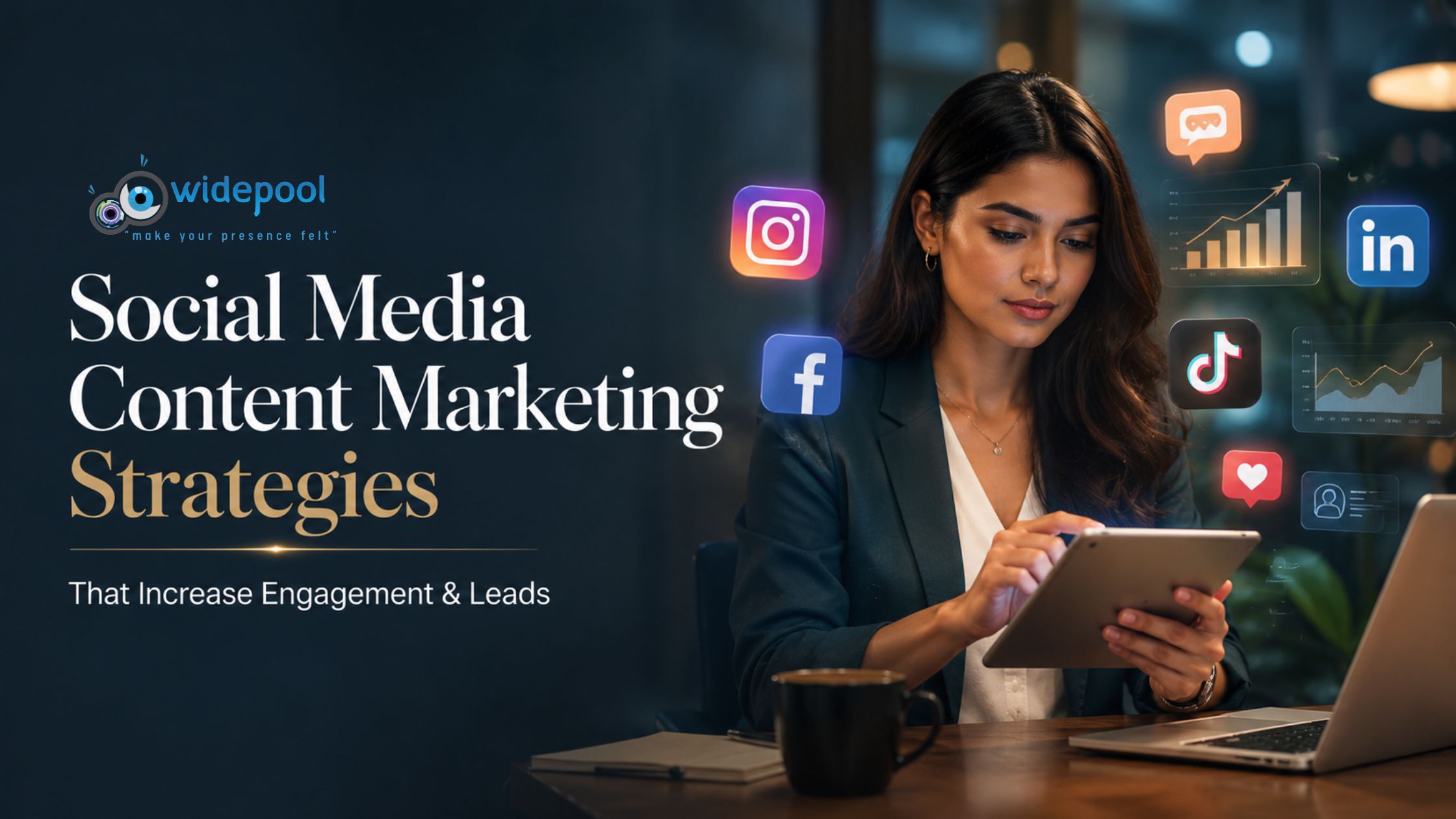 Social Media Content Marketing Strategies That Increase Engagement & Leads