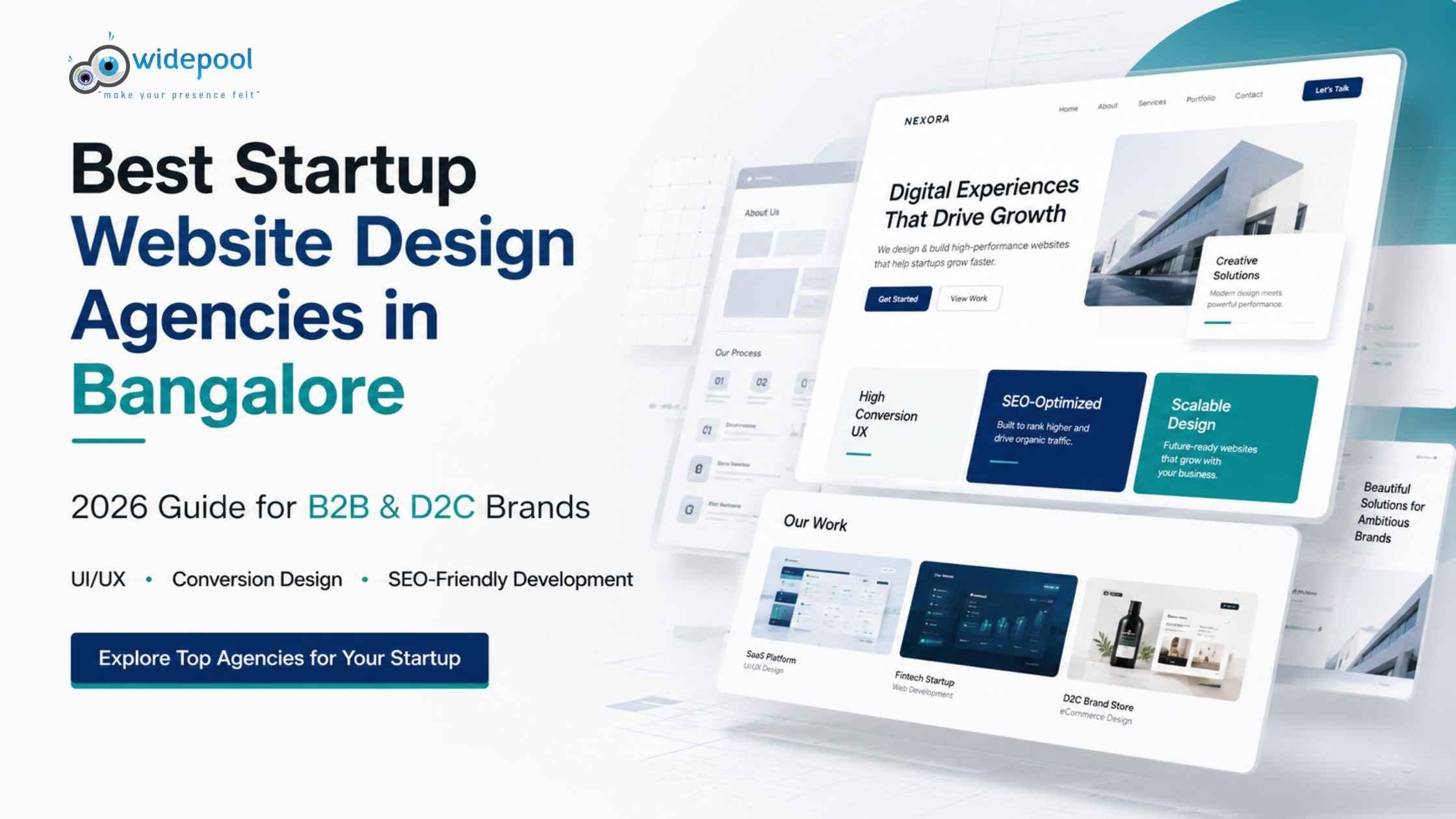 Best Startup Website Design Agencies in Bangalore: 2026 Guide for B2B & D2C Brands